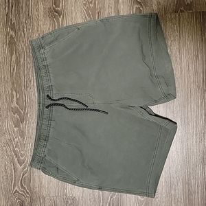Bearbottom Olive Green 7" XL Water Active Shorts